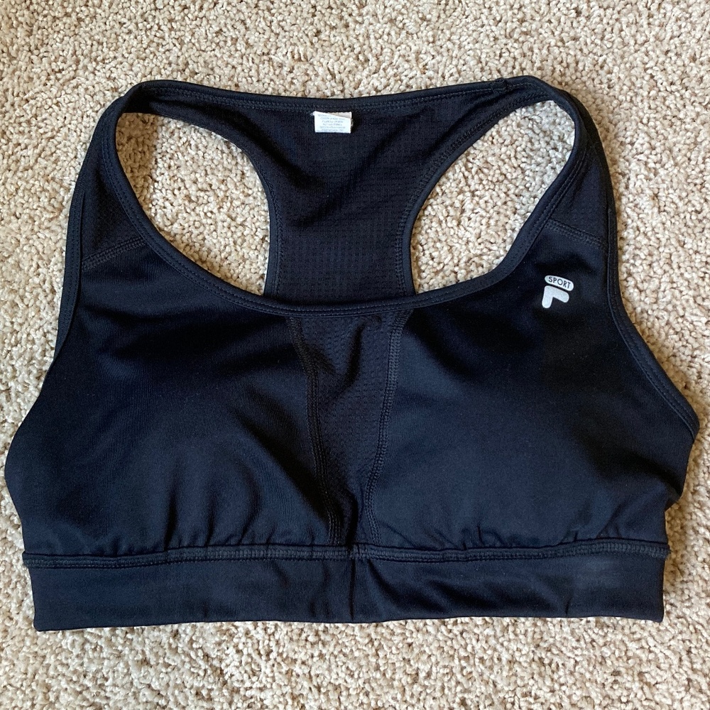 FILA SPORT Wireless Racerback Sports Bra